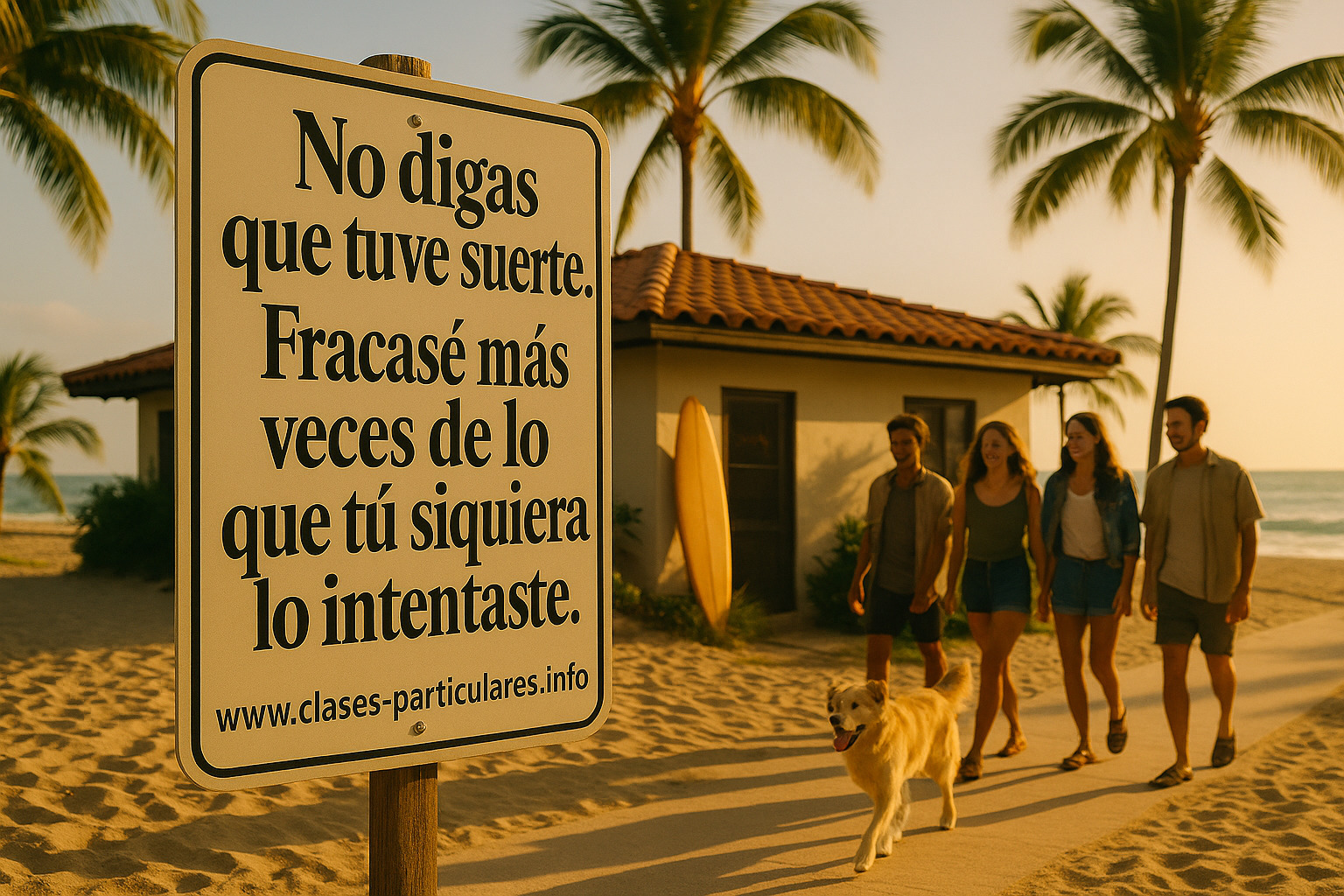 no hay fracaso, solo éxito por el camino