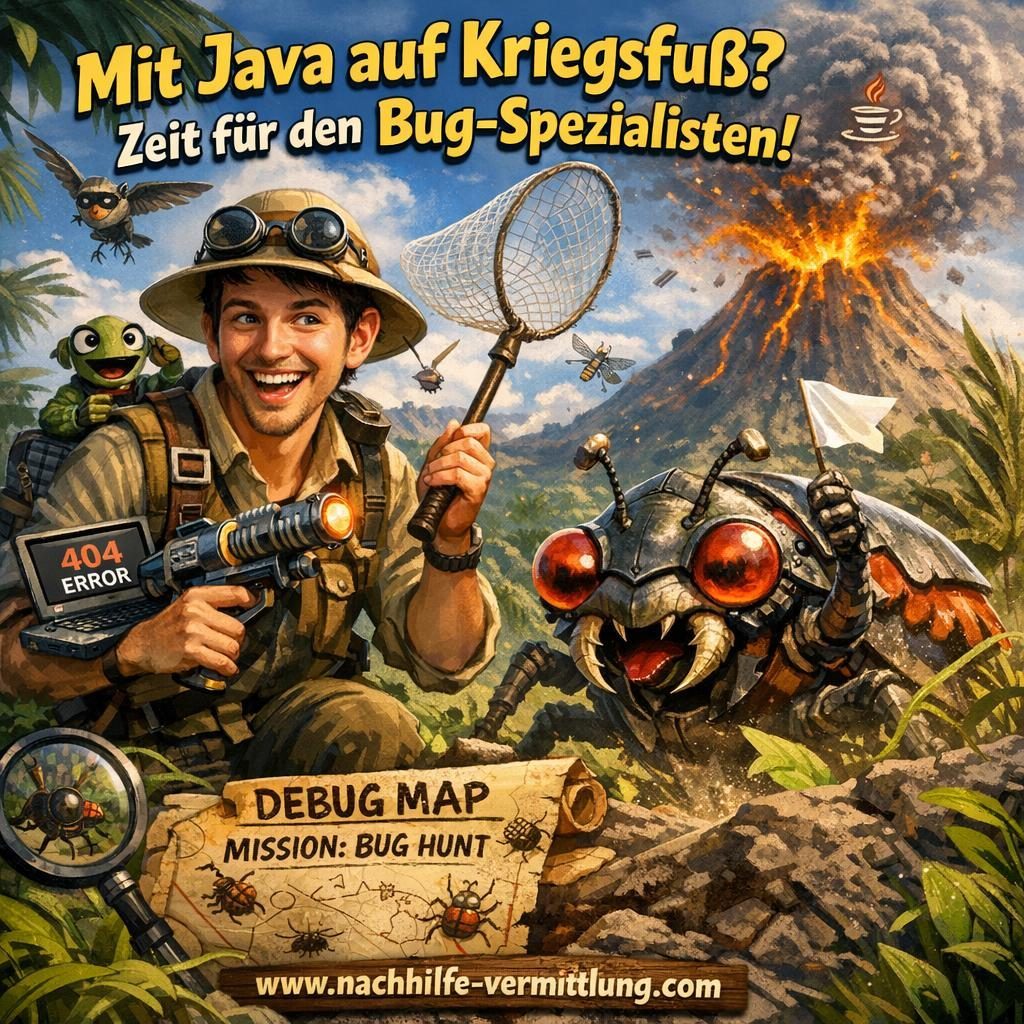 Nachhilfe Java, Programmierung, Java Programmierung, Objektorientierte Programmierung, OOP, Softwareentwicklung Homburg Nachhilfe Java, Programmierung, Java Programmierung, Objektorientierte Programmierung, OOP, Softwareentwicklung Homburg