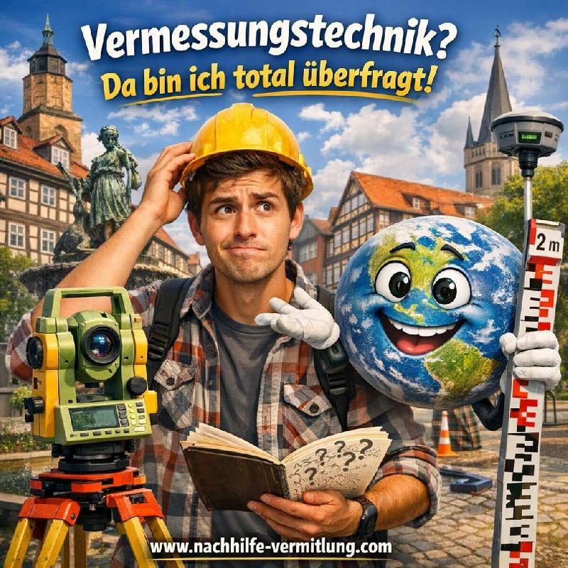 Nachhilfe Vermessungstechnik, Geodäsie, Messtechnik, Ingenieurvermessung Göttingen Nachhilfe Vermessungstechnik, Geodäsie, Messtechnik, Ingenieurvermessung Göttingen